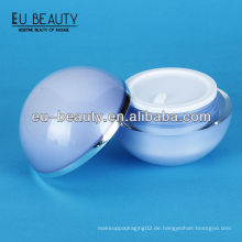 50g Acryl Creme Ball Form Sahne Glas